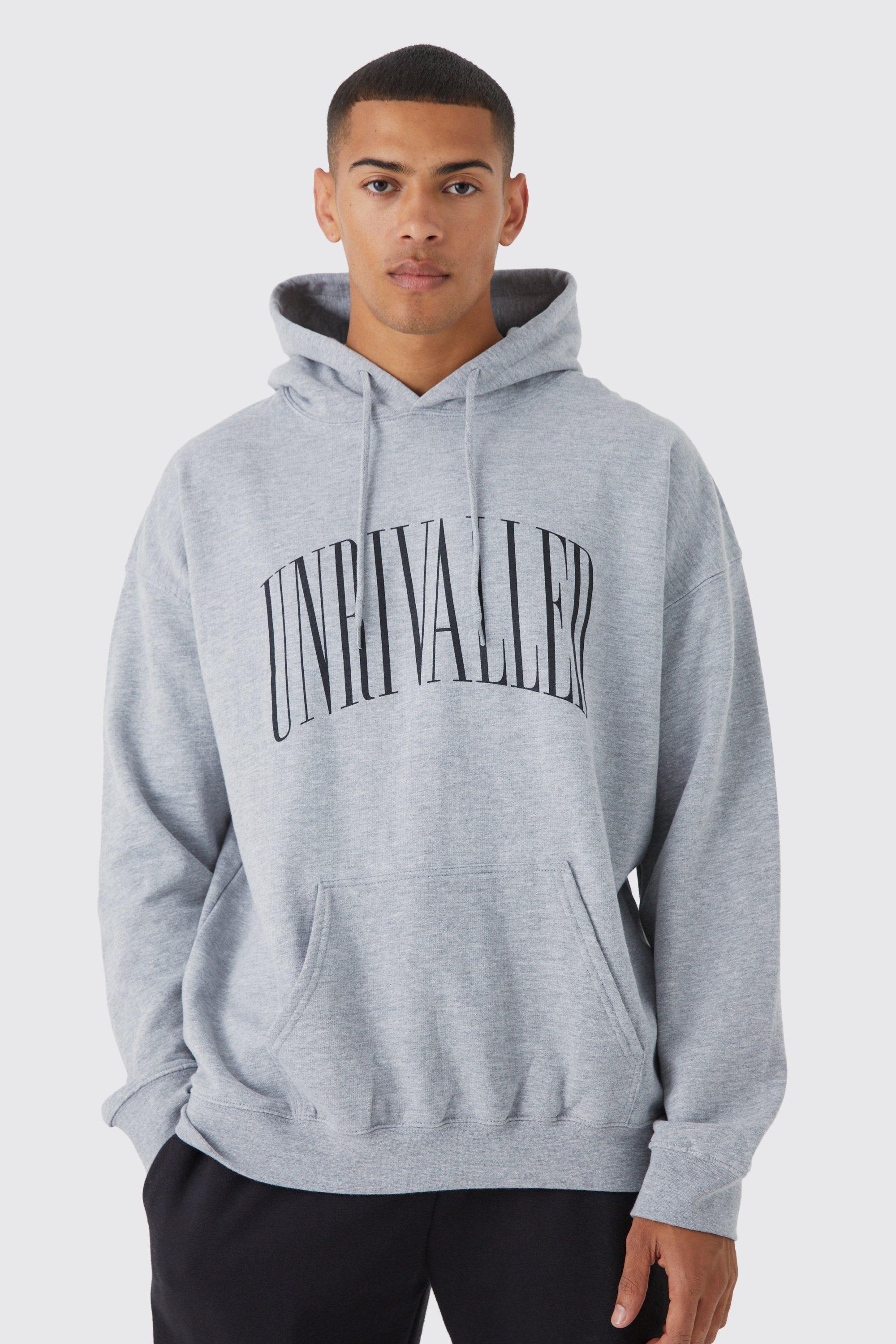 Boohooman grey hot sale hoodie